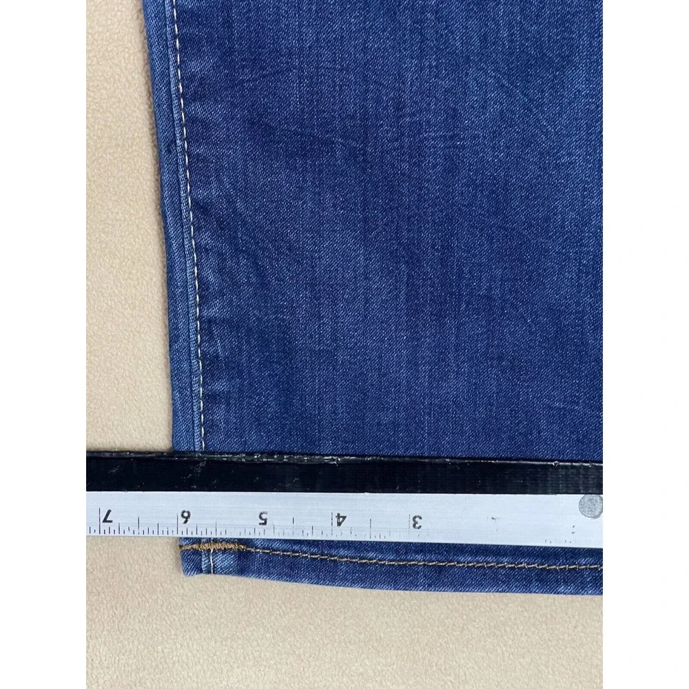 True Religion Victoria‎ Womens 26 Skinny Jeans Stretch Embroidered Regular Fit - Picture 6 of 11